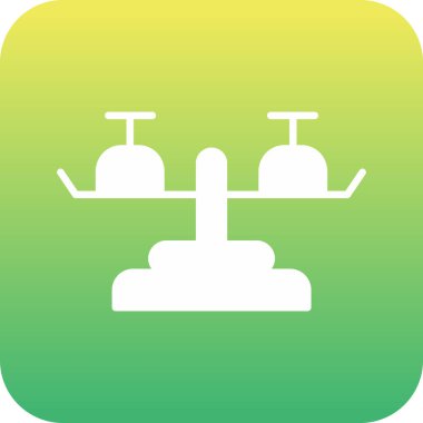 benzersiz gemi vektör çizgisi simgesi