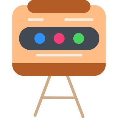 yiyecek web vektör simgesi