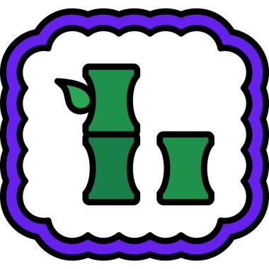 Yonca ağ simgesi. vektör illüstrasyonu