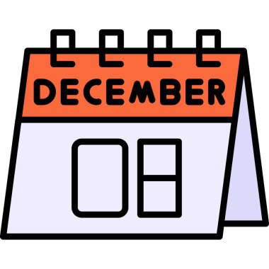 Takvim simge tasarlamak vektör