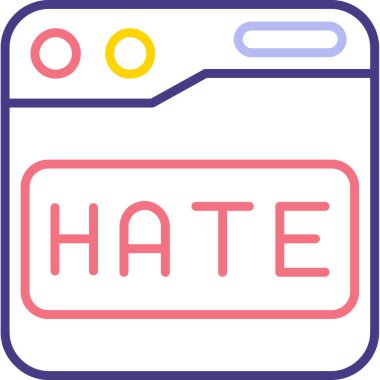 Web tasarım simgesi, vektör illüstrasyonu