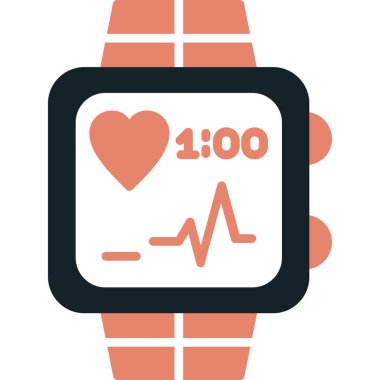 düz biçimli akıllı saat simgesi