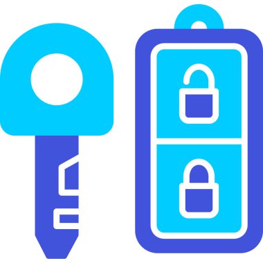 ikon vektör illüstrasyonunu kilitle