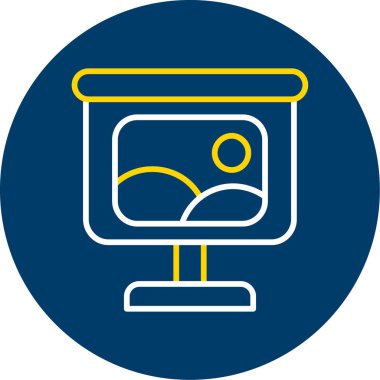 seo modern simgesinin vektör illüstrasyonu