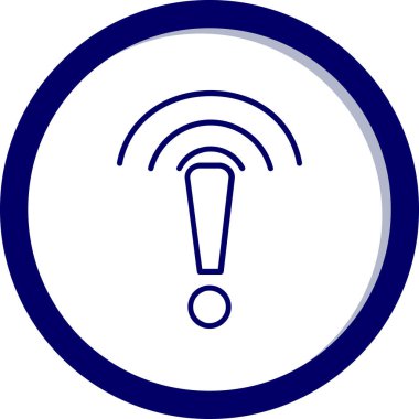 İşaret. Web simgesi basit illüstrasyon