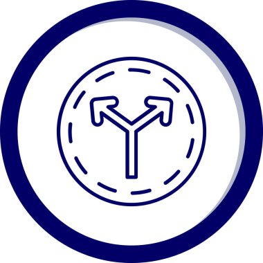 Modern oto tamir simgesinin vektör illüstrasyonu