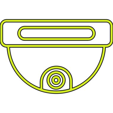 yeşil kahve fincanı simgesi, çizgi biçimi