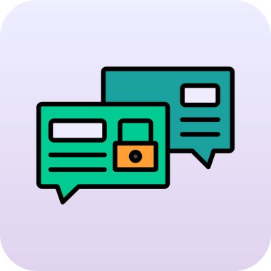 Beyaz arkaplanda ana hatlı mobil sohbet simgesi izole edildi. çevrimiçi toplantı simgesi. İletişim ya da uzak mesajlar sembolü. vektör