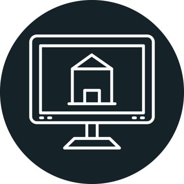 bilgisayar simgesi vektör illüstrasyonu