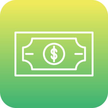 Vektör Doları simge tasarlamak