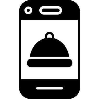 akıllı telefon simgesi vektör illüstrasyonu