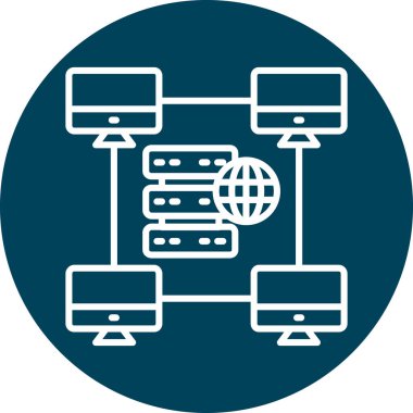 genel ağ simgesi çizimi