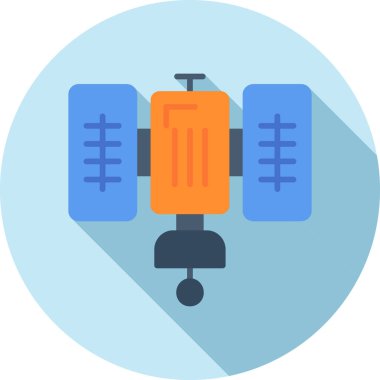 Modern simgenin vektör illüstrasyonu