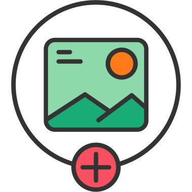 Modern bir tasarımın vektör illüstrasyonu