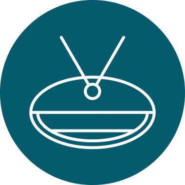 Gıda simgesinin vektör illüstrasyonu