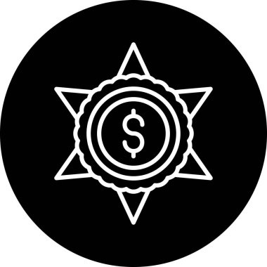 para simgesi modada izole edilmiş arkaplan