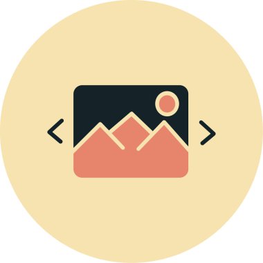 Web tasarım vektör renk simgesi