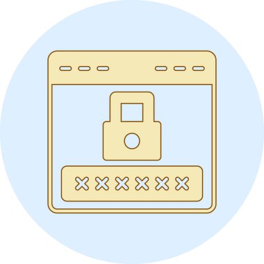 Güvenli kilit simgesi izole edildi