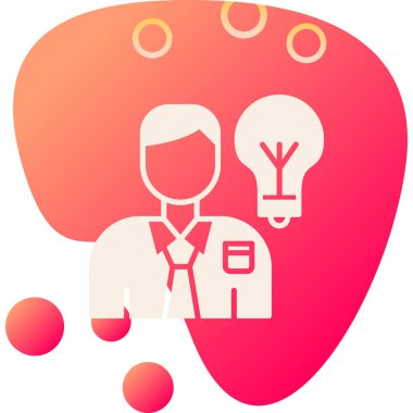 iş fikri simgesi vektör illüstrasyon tasarımı