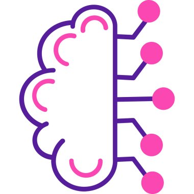 hava bulutu ağı basit illüstrasyon, tasarım