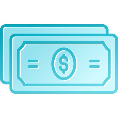 para çantası ikon vektör illüstrasyonu