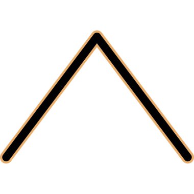 ok simgesi vektör illüstrasyonu