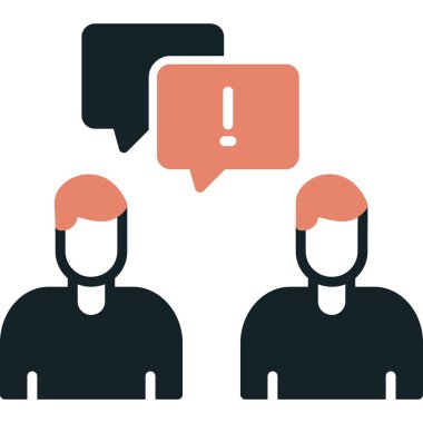 İnsan simgesinin vektör illüstrasyonu