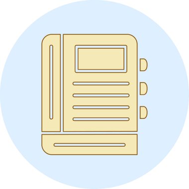 Dosya. Web simgesi basit illüstrasyon