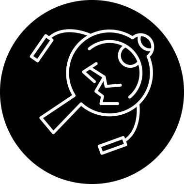 seo ve pazarlama simgesinin vektör illüstrasyonu