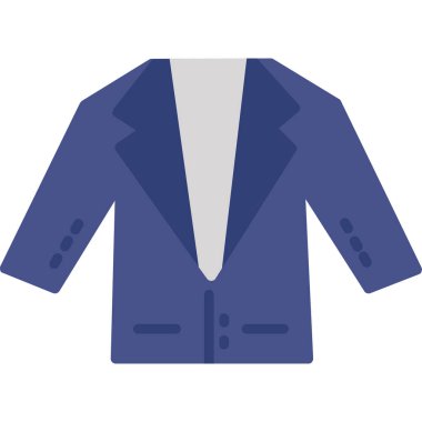 Ceket simge vektör çizim