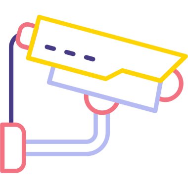 kamera simgesi vektör illüstrasyonu