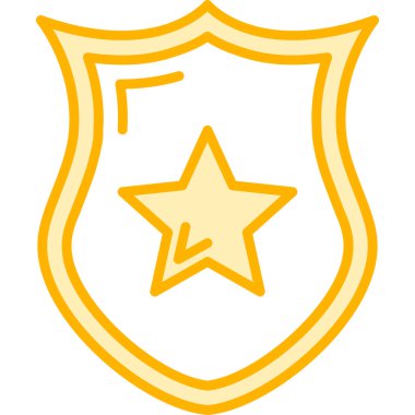 yıldız simgesi vektör illüstrasyonu