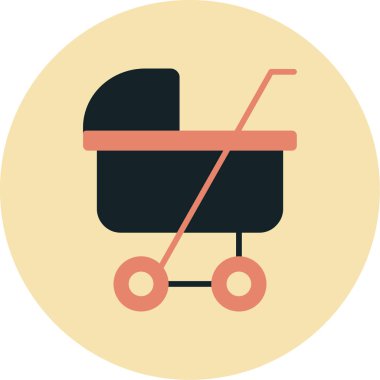 bebek m vektör düz simgesi