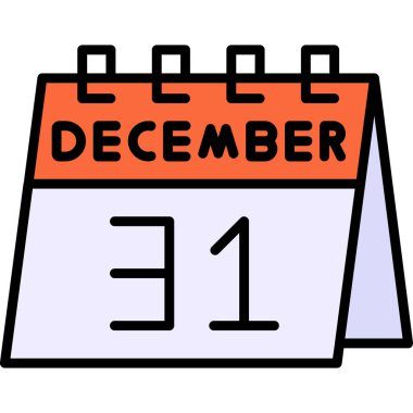 Takvim. Web simgesi basit illüstrasyon