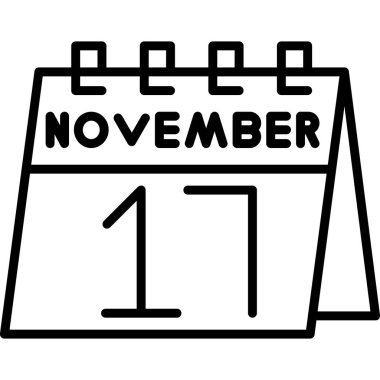 takvim çizgisi biçim vektör tasarımı