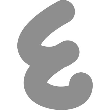 bir logo vektör tasarımı harfi