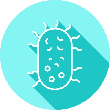 Virüs ikonu vektör illüstrasyonu