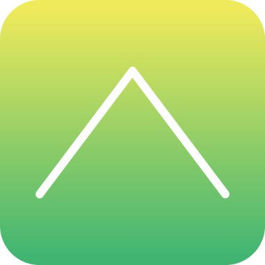 Benzersiz çadır vektör simgesi