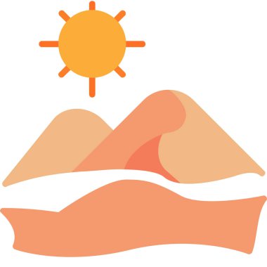 Yaz plajı. Basit tasarım