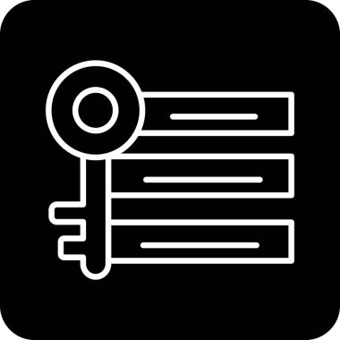 Arama simgesi vektör illüstrasyonu