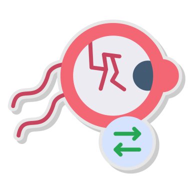 bakteri hastalığı virüsü simgesi