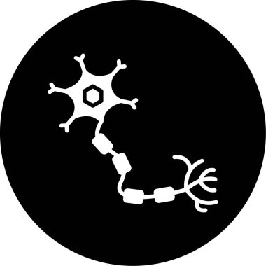 Beyin. Web simgesi basit illüstrasyon