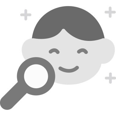 Arama simgesi vektör illüstrasyonu