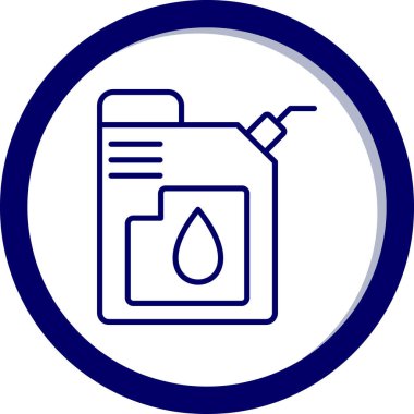 Yağ damlası. Basit tasarım