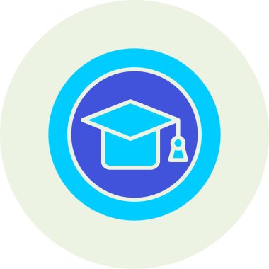 Eğitim simgesinin vektör illüstrasyonu