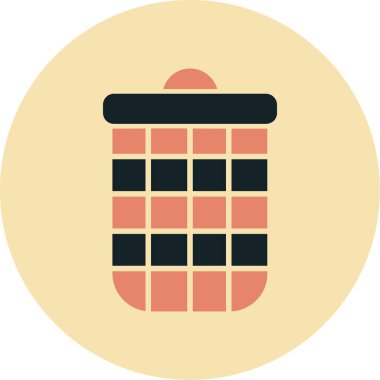 Takvim simgesi vektör illüstrasyonu