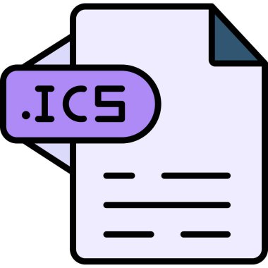 Belge. Web simgesi basit illüstrasyon