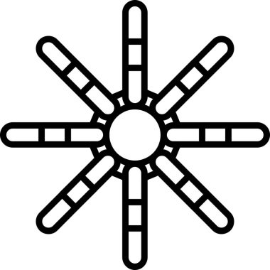 fan simgesi vektör illüstrasyonu