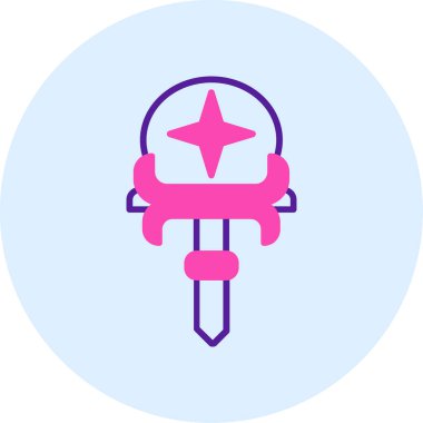 Modern oto tamir simgesinin vektör illüstrasyonu