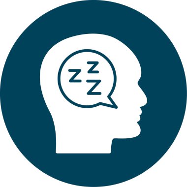 Beyin. Web simgesi basit illüstrasyon